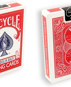 Bicycle Playing Cards 809 Mandolin Red by USPCC