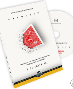 Velocity : High-Caliber Card Throwing System by Rick Smith Jr. - DVD
