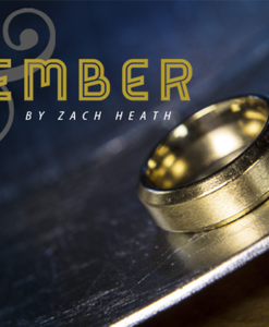 Ash and Ember Gold Beveled Size 14 (2 Rings) by Zach Heath - Trick