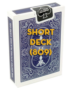 Short Bicycle Mandolin Deck 809 (Blue)