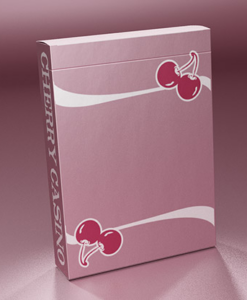 Cherry Casino (Flamingo Quartz Pink) Playing Cards By Pure Imagination Projects