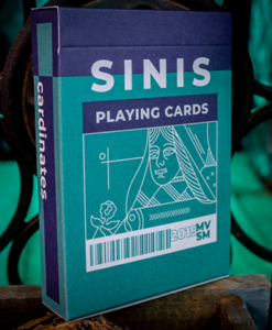 Sinis (Turquoise) Playing Cards by Marc Ventosa