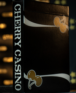 Cherry Casino (Monte Carlo Black and Gold) Playing Cards by Pure Imagination Projects