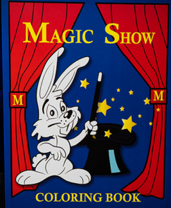 MAGIC SHOW Coloring Book (3 way) by Murphy's Magic