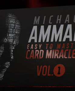 Easy to Master Card Miracles (Gimmicks and Online Instruction) Volume 1 by Michael Ammar - Trick