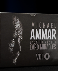 Easy to Master Card Miracles (Gimmicks and Online Instruction) Volume 9 by Michael Ammar - Trick