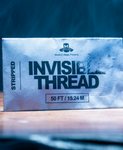 Invisible Thread Stripped (50 Feet) by Murphys Magic Supplies - Trick