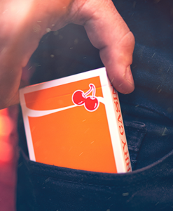 Cherry Casino Summerlin Sunset (Orange) Playing Cards by Pure Imagination Projects