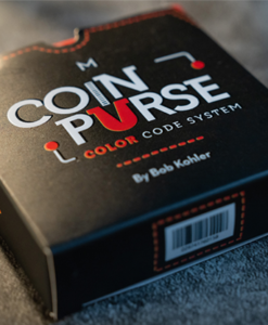 COLOR CODE COIN PURSE RED by Bob Kohler - Trick
