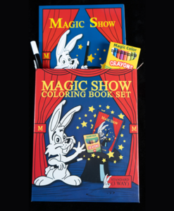 MAGIC SHOW Coloring Book STANDARD SET (3 way) by Murphy's Magic