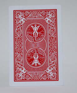 Bicycle Jumbo Double Back (Red/Red)