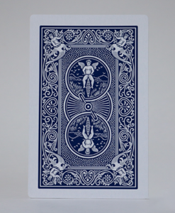 Bicycle Jumbo Double Back (Blue/Blue)