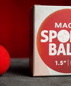 Magic Sponge Balls 4PK RED 1.5" by Murphy's Magic