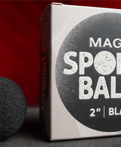Magic Sponge Balls 4PK BLACK 2" by Murphy's Magic