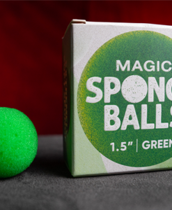 Magic Sponge Balls 4PK GREEN 1.5" by Murphy's Magic