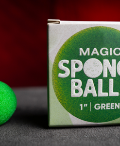 Magic Sponge Balls 4PK GREEN 1" by Murphy's Magic