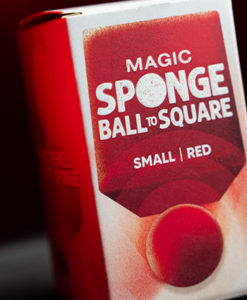 Magic Sponge Ball to Square RED by Murphy's Magic