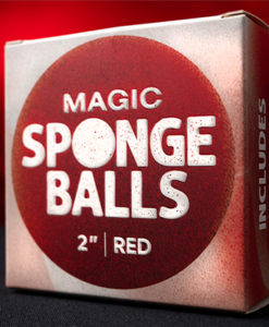 Magic Sponge Balls 50PK RED 2" by Murphy's Magic