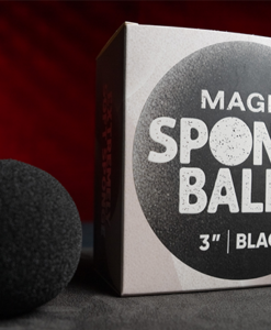 Magic Sponge Balls 50PK BLACK 3" by Murphy's Magic