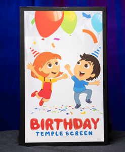 Temple Screen (Birthday) by Murphys Magic