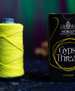 WGM UV GLOW GYPSY THREAD YELLOW REFILL SPOOL by Murphy's Magic  - Trick