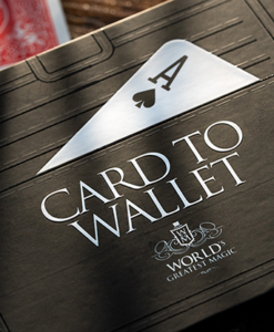 WGM CARD TO WALLET SET by Murphy's Magic