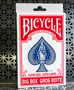 Big Bicycle Cards (Jumbo Bicycle Cards, Red)