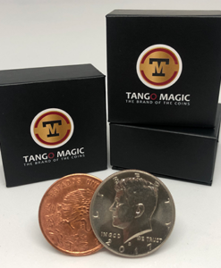 Scotch and Soda Magnetic Mexican Coin (D0052) by Tango -Trick