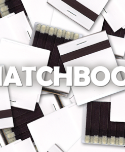White matchbooks (Box of 50)