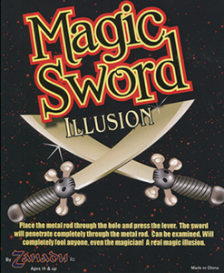 The Magic Sword by Zanadu Magic - Trick