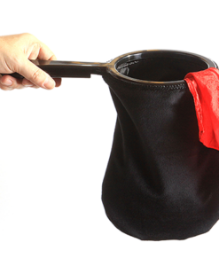 Change Bag Velvet REPEAT WITH ZIPPER (All Black) by Bazar de Magia