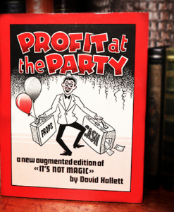Profit at the Party (Limited/Out of Print) by David Hallett - Book