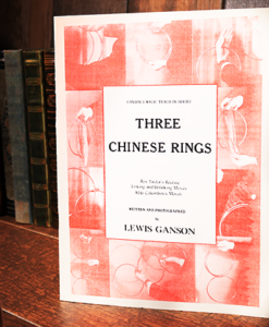 Three Chinese Rings by Lewis Ganson - Book