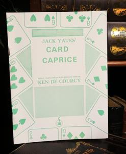 Jack Yates' Card Caprice by Ken de Courcy - Book