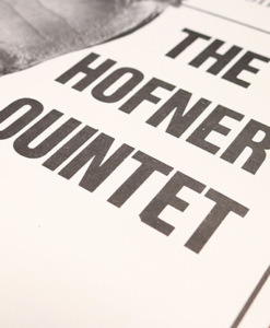 The Hofner Quintet by John Hofner - Book