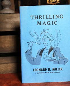 Thrilling Magic by Leonard H. Miller - Book