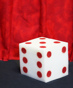 Ball to Dice (Red/White) by Mr. Magic - Trick