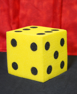 Ball To Dice (Yellow/Black) by Mr. Magic - Trick