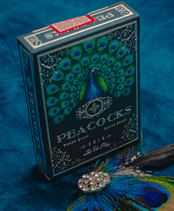 Limited Edition Peacocks Playing Cards by Rocsana Thompson