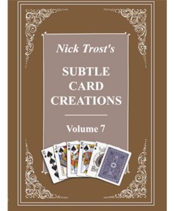 Subtle Card Creations Vol. 7 by Nick Trost - Book