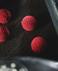 Crochet Ball Set (Red) by TCC