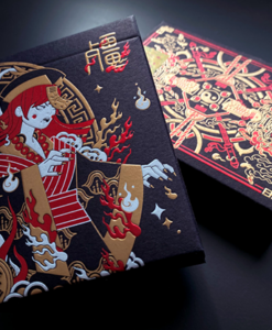 Midnight Geung Si Playing Cards by HypieLab