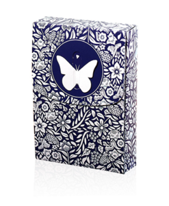 Butterfly Playing Cards Marked (Blue) 3rd Edition by Ondrej Psenicka