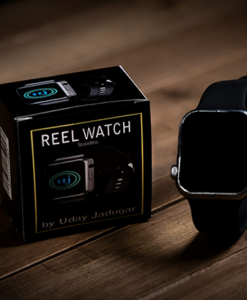 REEL WATCH - Stainless with black band smart watch (KEVLAR) by Uday Jadugar - Trick