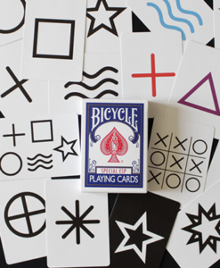 Bicycle Special ESP Blue Playing Cards (plus 15 Online Effects)