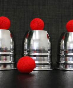 STAINLESS STEEL CUPS AND BALLS by Mr. Magic - Trick