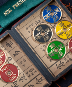 RAINBOW COINS (MORGAN) by N2G - Trick