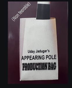 APPEARING POLE BAG WHITE (Gimmicked / No Tear) by Uday Jadugar - Trick