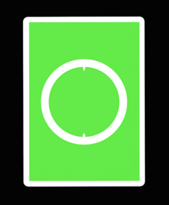 Orbit Chroma Key Playing Cards
