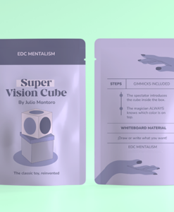 SUPER VISION CUBE (Gimmicks and Online Instructions) by Julio Montoro - Trick